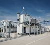 Wasserstoffanlage von Plug Power im im ungarischen Százhalombatta in der Donau-Raffinerie von MOL