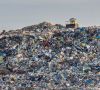 Kunststoffabfälle auf Deponie