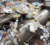 Plastikmüll in einer Recycling-Anlage (Bild: Alpla)