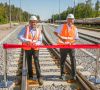Der Standortbetreiber Infraserv Gendorf investierte über 11 Mio. Euro in den Ausbau der Gleisinfrastruktur.