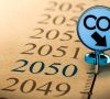 2050 climate plan, reduce carbon dioxide footprint.