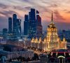 Skyline von Moskau