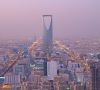 Luftbild der saudischen Hauptstadt Riad.