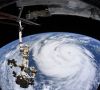 Astronaut Thomas Pesquet veröffentlichte eine Aufnahme von Hurrikan Ida, gesehen von der Internationalen Raumstation ISS
